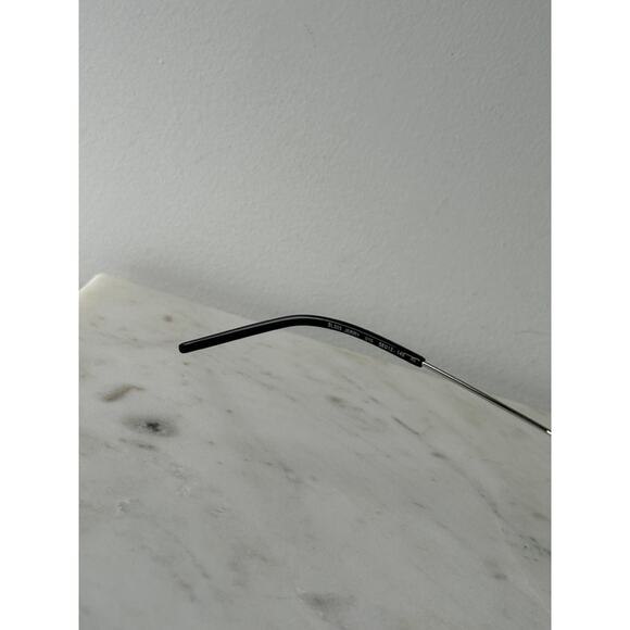 NEW Saint Laurent SL303 Jerry Sunglasses in Silver Mirror - Picture 9 of 10